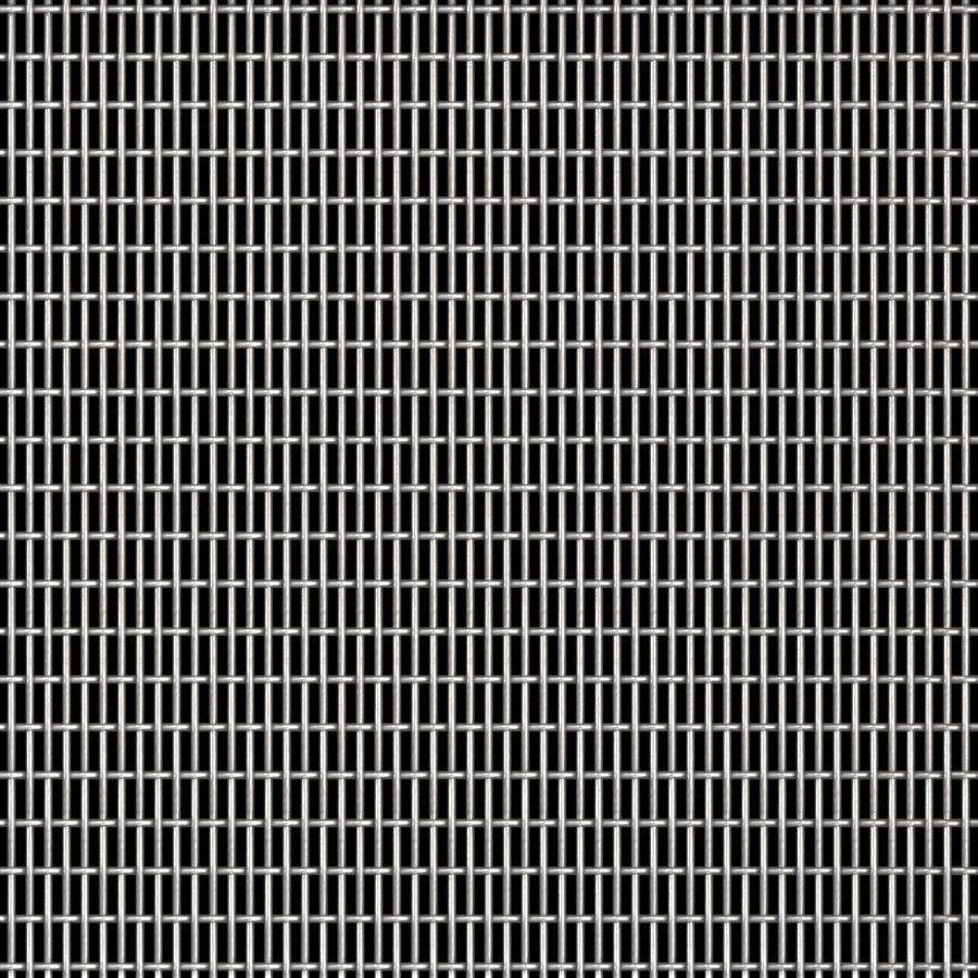 McNICHOLS® Wire Mesh Designer Mesh, SHIRE™ 8141, Stainless Steel, Type 304, Woven - Plain Weave, 38% Open Area McNICHOLS® Wire Mesh Designer Mesh, SHIRE™ 8141, Stainless Steel, Type 304, Woven - Plain Weave, 38% Open Area