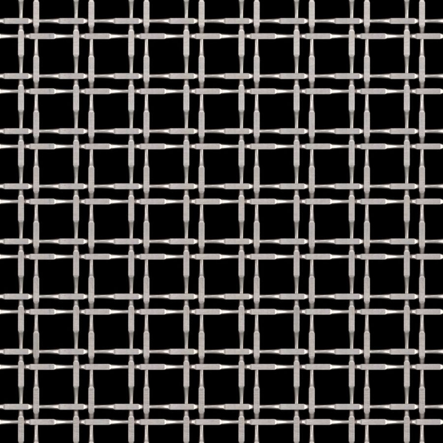 McNICHOLS® Wire Mesh Designer Mesh, TALICA™ 8146, Stainless Steel, Type 304, Woven - Twin Wire Flat Top Weave, 61% Open Area McNICHOLS® Wire Mesh Designer Mesh, TALICA™ 8146, Stainless Steel, Type 304, Woven - Twin Wire Flat Top Weave, 61% Open Area