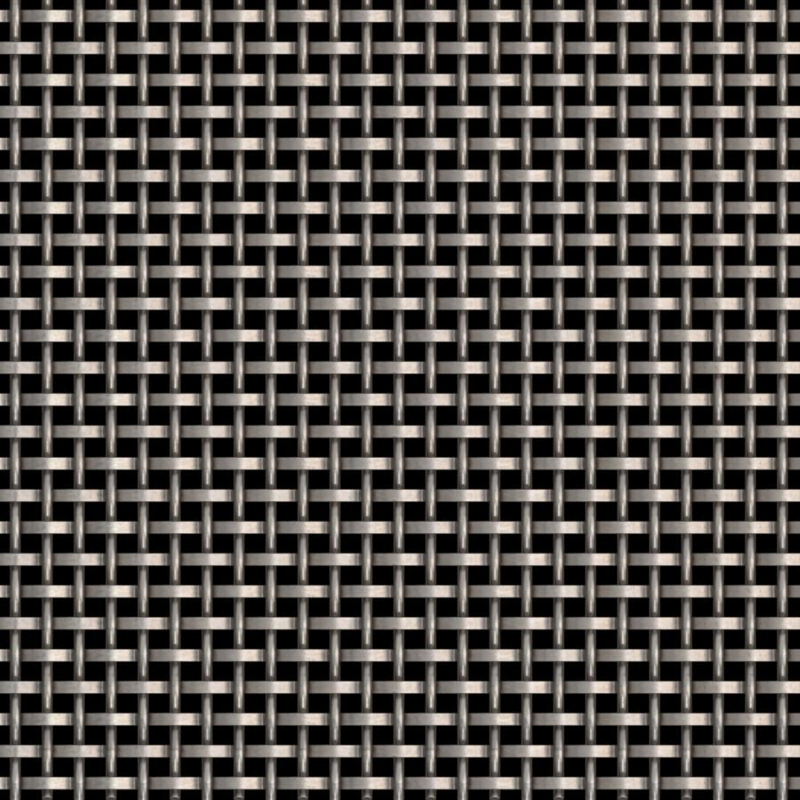 McNICHOLS® Wire Mesh Designer Mesh, SHIRE™ 8148, Stainless Steel, Type 304, Woven - Flat Warp/Round Fill Weave, 41% Open Area McNICHOLS® Wire Mesh Designer Mesh, SHIRE™ 8148, Stainless Steel, Type 304, Woven - Flat Warp/Round Fill Weave, 41% Open Area