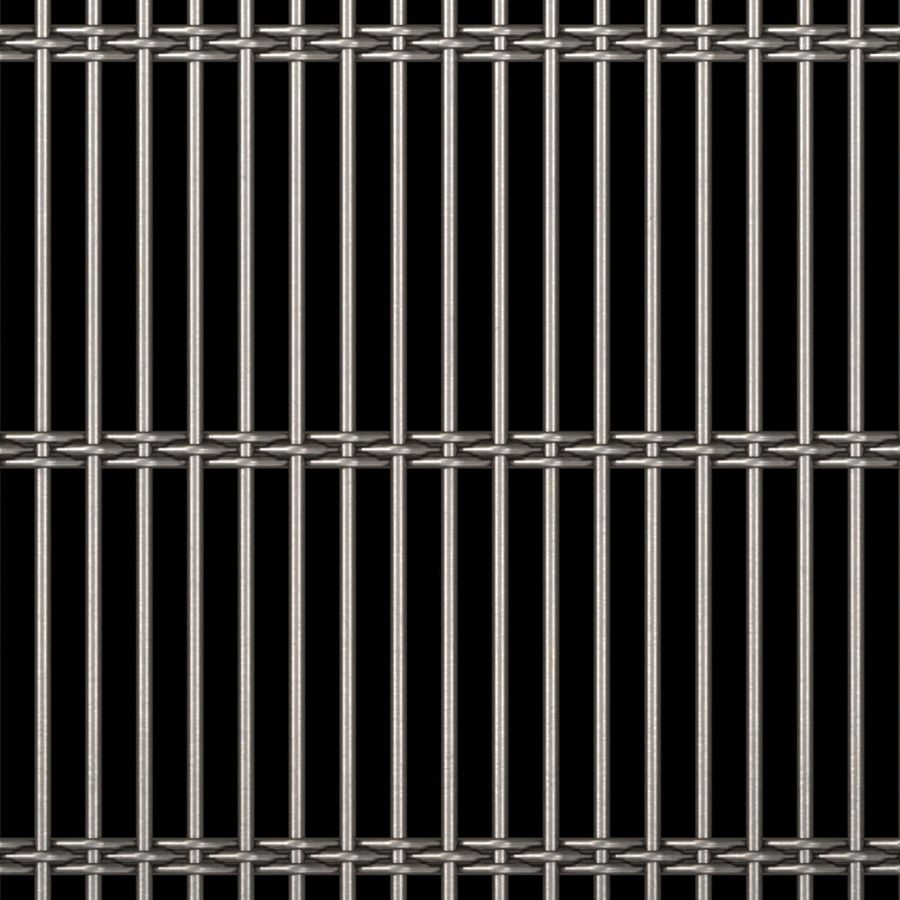 McNICHOLS® Wire Mesh Designer Mesh, AURA™ 8155, Stainless Steel, Type 304, Woven - Rigid Cable-Style Weave, 62% Open Area McNICHOLS® Wire Mesh Designer Mesh, AURA™ 8155, Stainless Steel, Type 304, Woven - Rigid Cable-Style Weave, 62% Open Area
