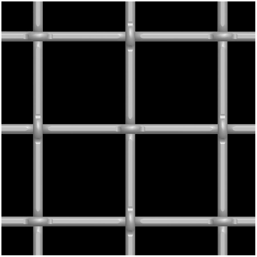 McNICHOLS® Wire Mesh Designer Mesh, TECHNA™ 8162, Stainless Steel, Type 304, Woven - Lockcrimp Weave, 80% Open Area McNICHOLS® Wire Mesh Designer Mesh, TECHNA™ 8162, Stainless Steel, Type 304, Woven - Lockcrimp Weave, 80% Open Area