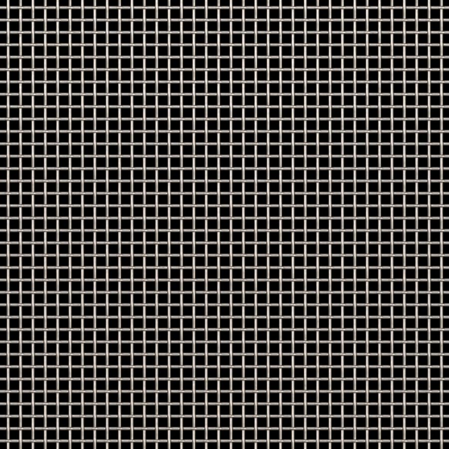 McNICHOLS® Wire Mesh Designer Mesh, TALICA™ 8221, Stainless Steel, Type 304, Woven - Lockcrimp/Plain Weave, 56% Open Area McNICHOLS® Wire Mesh Designer Mesh, TALICA™ 8221, Stainless Steel, Type 304, Woven - Lockcrimp/Plain Weave, 56% Open Area