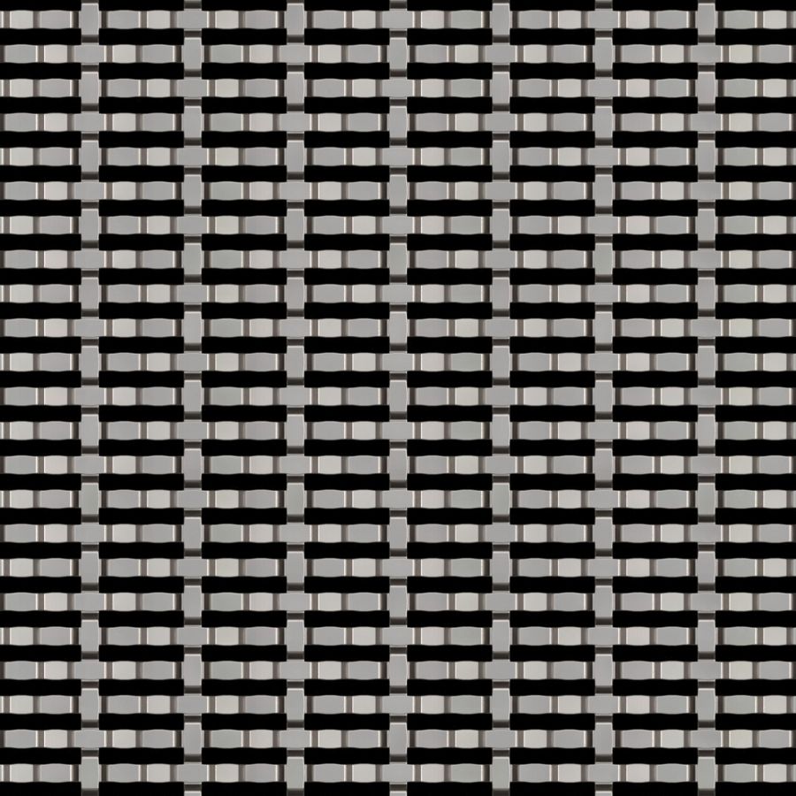 McNICHOLS® Wire Mesh Designer Mesh, CHATEAU™ 8861, Stainless Steel, Type 304, Woven - Intercrimp/Plain Weave, 27% Open Area McNICHOLS® Wire Mesh Designer Mesh, CHATEAU™ 8861, Stainless Steel, Type 304, Woven - Intercrimp/Plain Weave, 27% Open Area