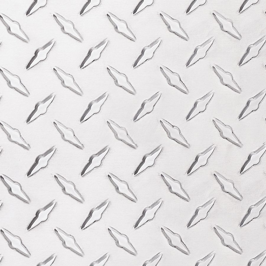 McNICHOLS® Textured Metal Designer Textured, TREADTEX® 1600, Galvanized Steel, G90, Mill Finish, 16 Gauge (.0635" Thick), 0% Open Area McNICHOLS® Textured Metal Designer Textured, TREADTEX® 1600, Galvanized Steel, G90, Mill Finish, 16 Gauge (.0635" Thick), 0% Open Area