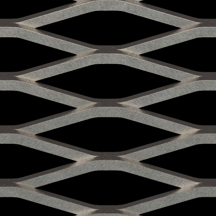 McNICHOLS® Expanded Metal Catwalk, Carbon Steel, HRPO, 3.14# Catwalk (Standard/Raised - Reverse Diamond), 69% Open Area McNICHOLS® Expanded Metal Catwalk, Carbon Steel, HRPO, 3.14# Catwalk (Standard/Raised - Reverse Diamond), 69% Open Area
