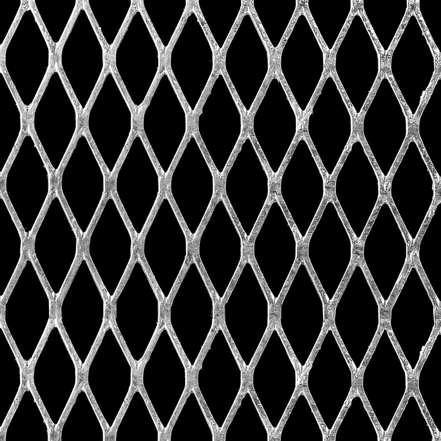 McNICHOLS® Expanded Metal Flattened, Galvanized Steel, Hot Dipped, 3/4" No. 16 Flattened, 80% Open Area McNICHOLS® Expanded Metal Flattened, Galvanized Steel, Hot Dipped, 3/4" No. 16 Flattened, 80% Open Area