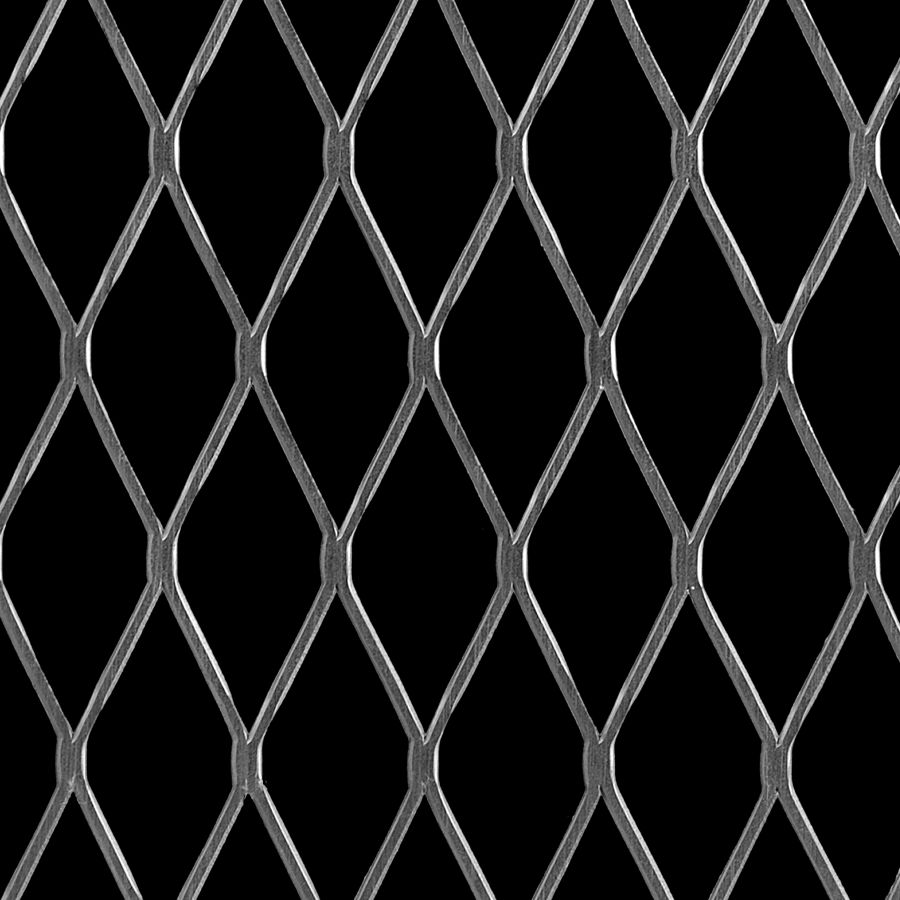 McNICHOLS® Expanded Metal Flattened, Carbon Steel, Cold Rolled, 1" No. 16 Flattened, 76% Open Area McNICHOLS® Expanded Metal Flattened, Carbon Steel, Cold Rolled, 1" No. 16 Flattened, 76% Open Area