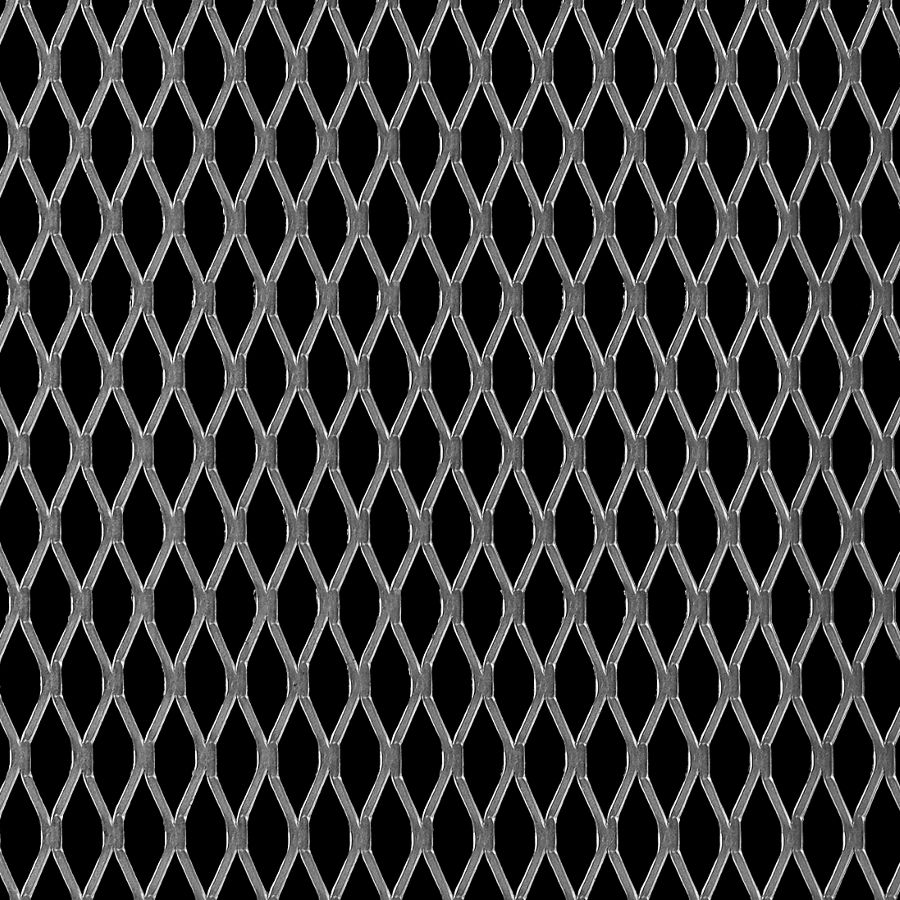 McNICHOLS® Expanded Metal Flattened, Carbon Steel, Cold Rolled, 1/2" No. 18 Flattened, 70% Open Area McNICHOLS® Expanded Metal Flattened, Carbon Steel, Cold Rolled, 1/2" No. 18 Flattened, 70% Open Area