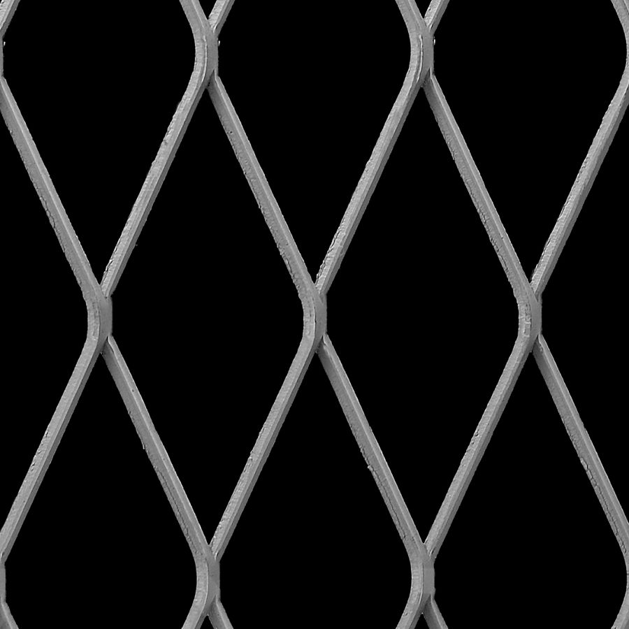 McNICHOLS® Expanded Metal Standard, Carbon Steel, Hot Rolled, 2" No. 9 Standard (Raised), 82% Open Area McNICHOLS® Expanded Metal Standard, Carbon Steel, Hot Rolled, 2" No. 9 Standard (Raised), 82% Open Area
