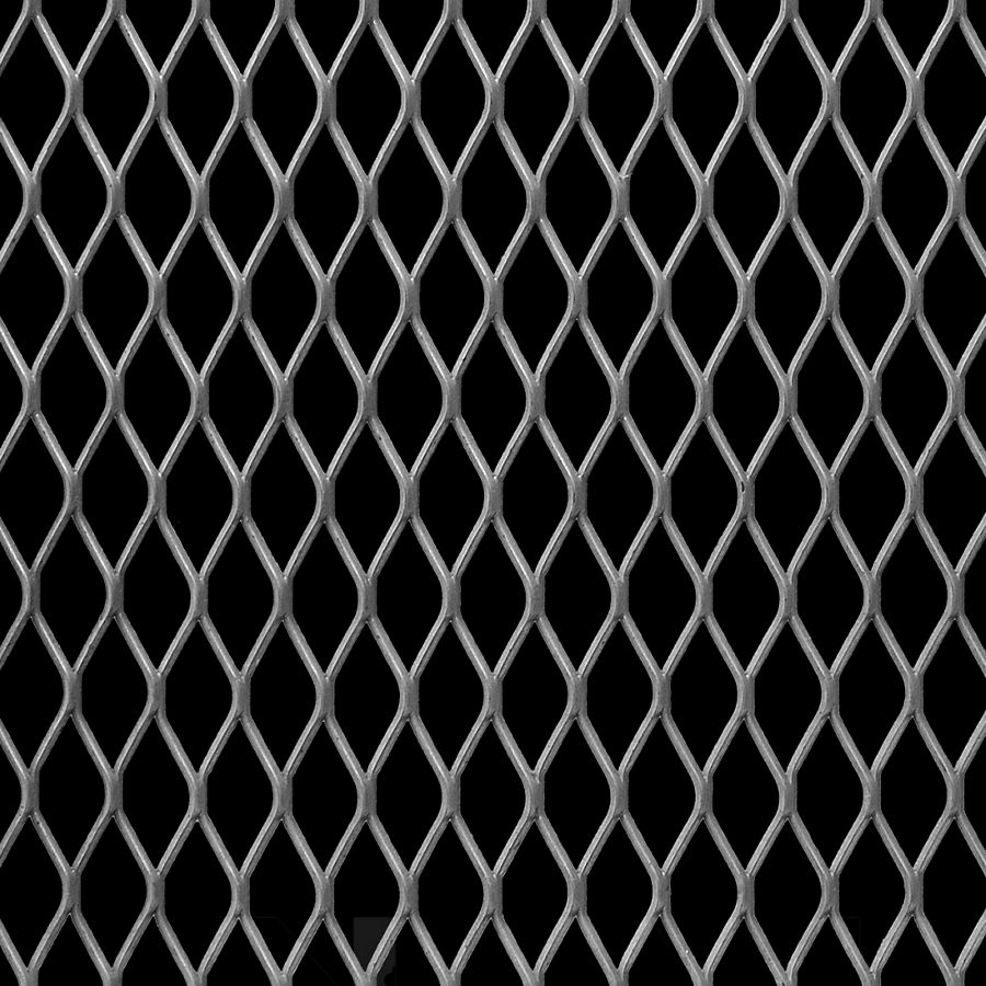 McNICHOLS® Expanded Metal Standard, Carbon Steel, Cold Rolled, 1/2" No. 20 Standard (Raised), 71% Open Area McNICHOLS® Expanded Metal Standard, Carbon Steel, Cold Rolled, 1/2" No. 20 Standard (Raised), 71% Open Area