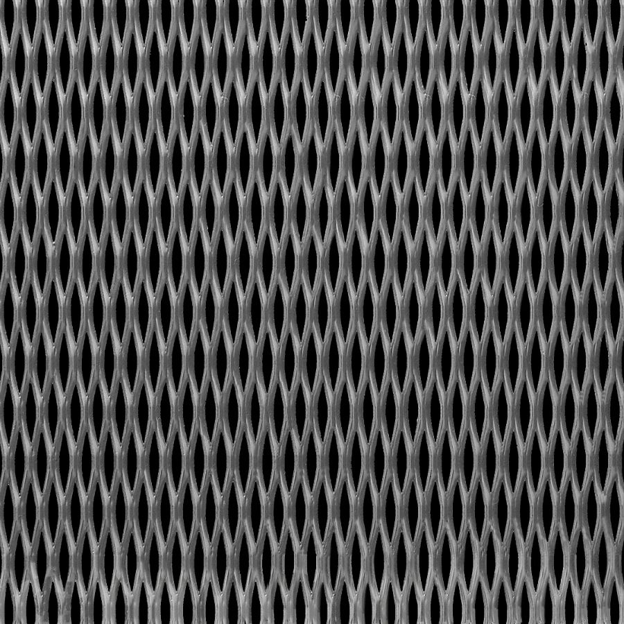 McNICHOLS® Expanded Metal Standard, Carbon Steel, Cold Rolled, 1/4" No. 18 Standard (Raised), 54% Open Area McNICHOLS® Expanded Metal Standard, Carbon Steel, Cold Rolled, 1/4" No. 18 Standard (Raised), 54% Open Area