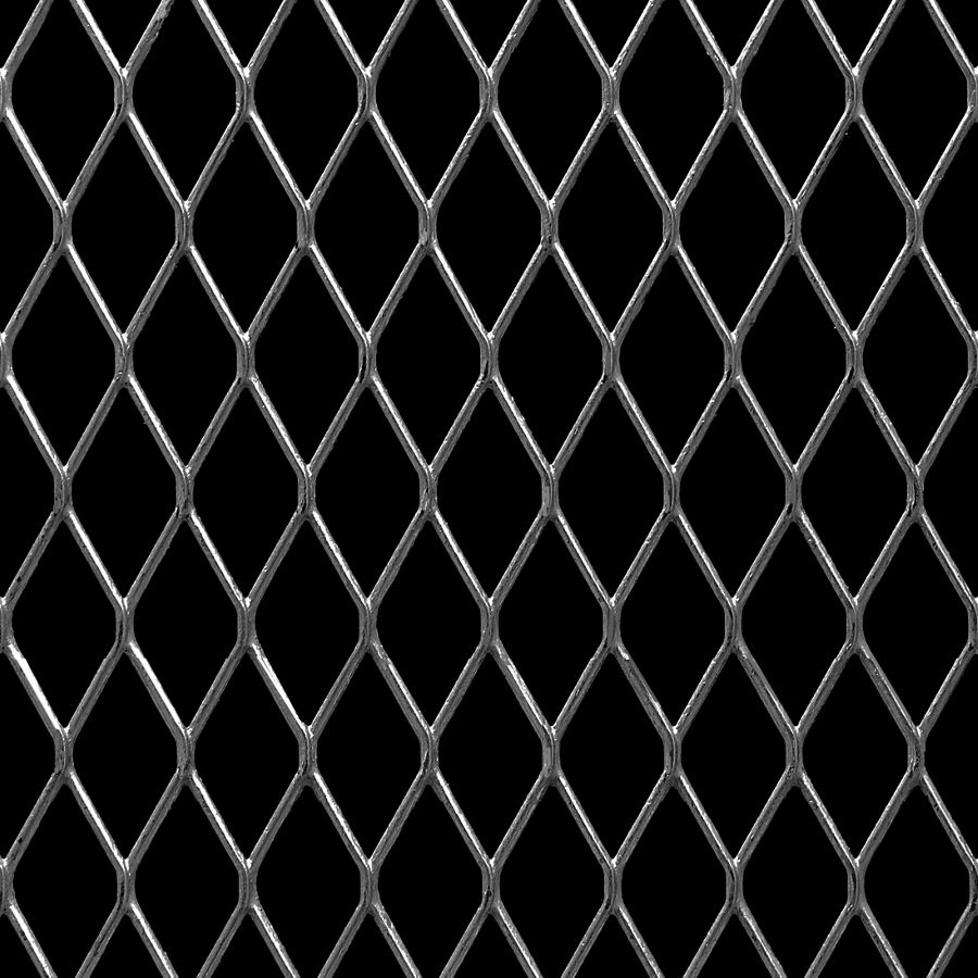 McNICHOLS® Expanded Metal Standard, Carbon Steel, Hot Rolled, 3/4 #13 Standard, 81% Open Area McNICHOLS® Expanded Metal Standard, Carbon Steel, Hot Rolled, 3/4 #13 Standard, 81% Open Area