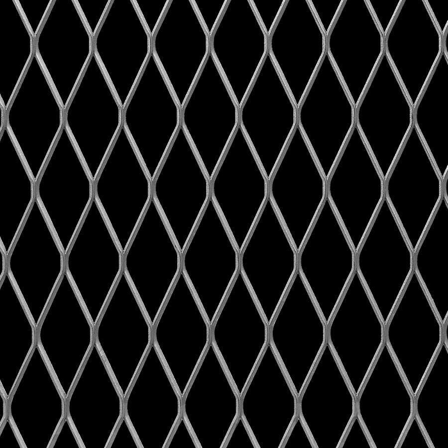 McNICHOLS® Expanded Metal Standard, Carbon Steel, Cold Rolled, 3/4" No. 16 Standard (Raised), 80% Open Area McNICHOLS® Expanded Metal Standard, Carbon Steel, Cold Rolled, 3/4" No. 16 Standard (Raised), 80% Open Area