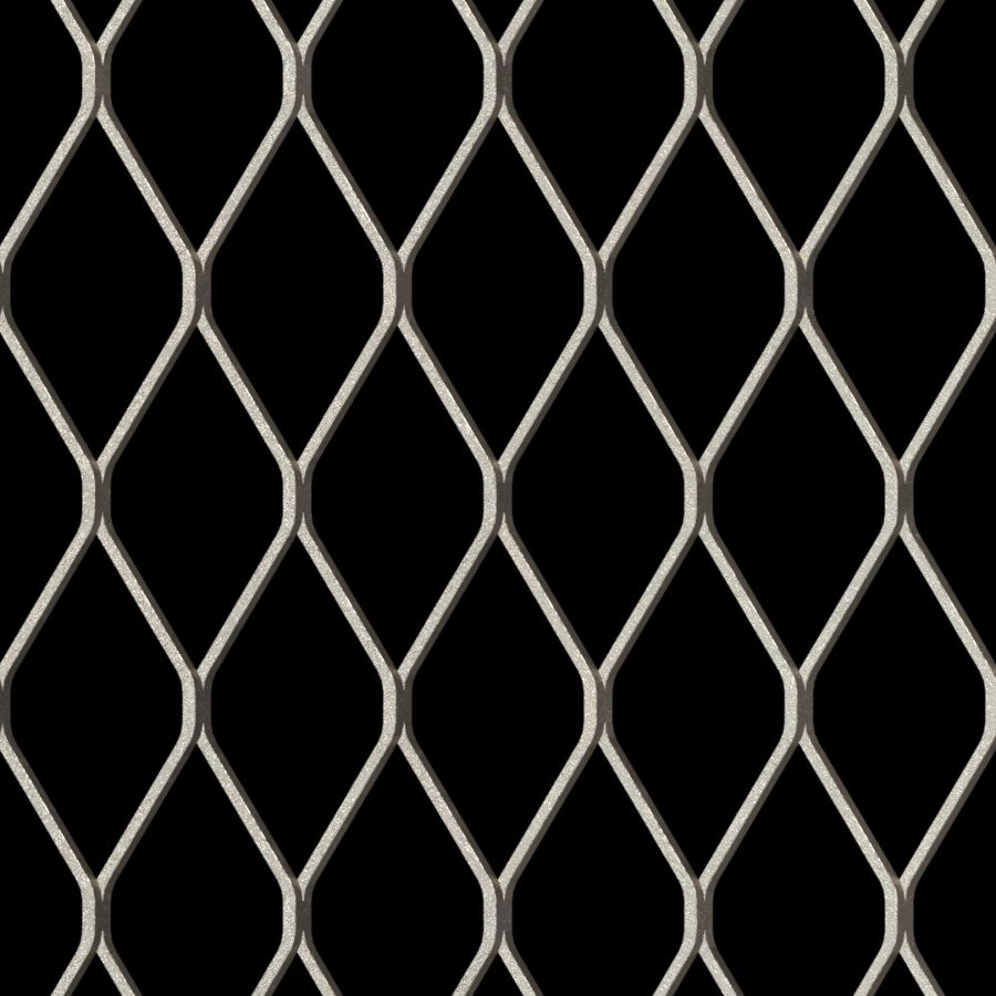 McNICHOLS® Expanded Metal Standard, Carbon Steel, Hot Rolled, 1-1/2" No. 13 Standard (Raised), 84% Open Area McNICHOLS® Expanded Metal Standard, Carbon Steel, Hot Rolled, 1-1/2" No. 13 Standard (Raised), 84% Open Area