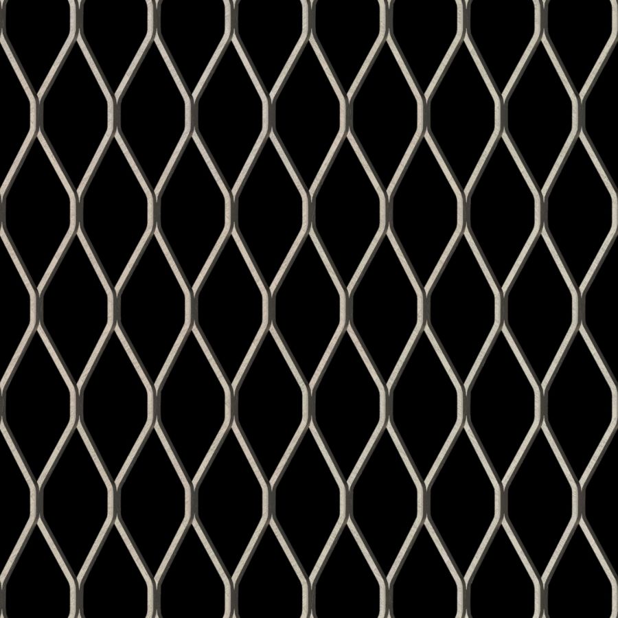 McNICHOLS® Expanded Metal Standard, Carbon Steel, Cold Rolled, 3/4" No. 16 Standard (Raised), 78% Open Area McNICHOLS® Expanded Metal Standard, Carbon Steel, Cold Rolled, 3/4" No. 16 Standard (Raised), 78% Open Area