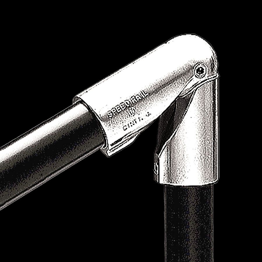 McNICHOLS® Handrail Components Slip-On, Elbow, Aluminum, Aluminum Alloy, No. 3AE Adjustable Elbow, 1.680" Inside Diameter, Fits 1-1/4" Round Pipe (1.660" Outside Diameter) McNICHOLS® Handrail Components Slip-On, Elbow, Aluminum, Aluminum Alloy, No. 3AE Adjustable Elbow, 1.680" Inside Diameter, Fits 1-1/4" Round Pipe (1.660" Outside Diameter)