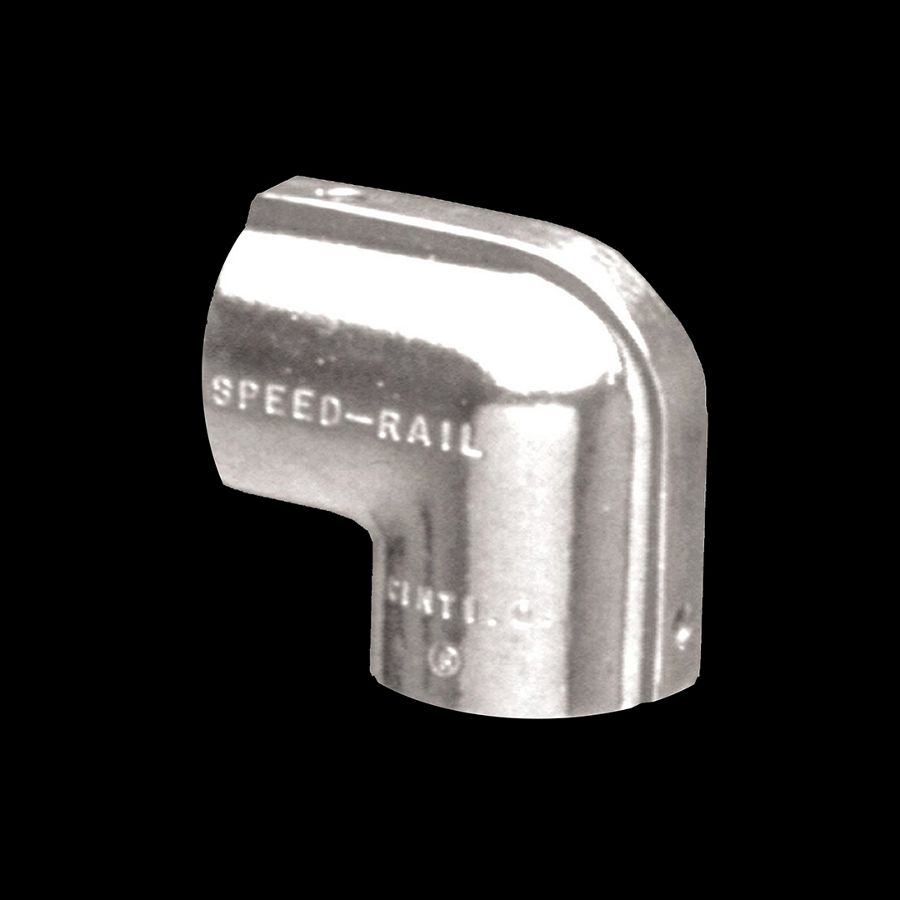 McNICHOLS® Handrail Components Slip-On, Elbow, Fixed, Aluminum, Aluminum Alloy, No. 3 Elbow, 1.930" Inside Diameter, Fits 1-1/2" Round Pipe with a 1.900" Outside Diameter McNICHOLS® Handrail Components Slip-On, Elbow, Fixed, Aluminum, Aluminum Alloy, No. 3 Elbow, 1.930" Inside Diameter, Fits 1-1/2" Round Pipe with a 1.900" Outside Diameter