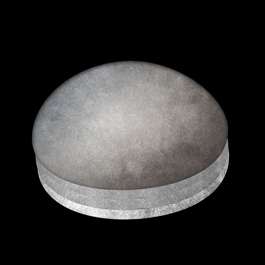 McNICHOLS® Handrail Components Weld-On, End Cap, Carbon Steel, Hot Rolled, Domed Disk End Cap (1-1/4" Height), Fits 2-1/2" Round Pipe (2.875" Outside Diameter) McNICHOLS® Handrail Components Weld-On, End Cap, Carbon Steel, Hot Rolled, Domed Disk End Cap (1-1/4" Height), Fits 2-1/2" Round Pipe (2.875" Outside Diameter)