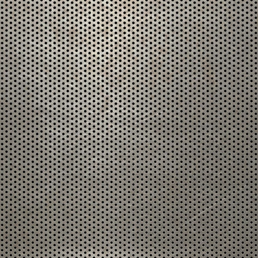 McNICHOLS® Perforated Metal Round, Carbon Steel, Cold Rolled, 20 Gauge (.0359" Thick), 1/16" Round on 1/8" Staggered Centers, 23% Open Area McNICHOLS® Perforated Metal Round, Carbon Steel, Cold Rolled, 20 Gauge (.0359" Thick), 1/16" Round on 1/8" Staggered Centers, 23% Open Area