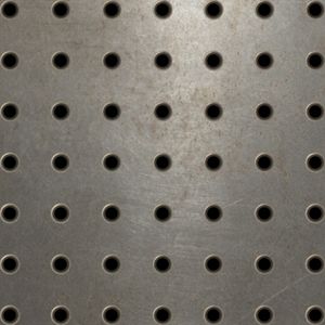 Perforated Metal - Carbon Steel IPA #128 - Round Hole 1/2 Diameter (11/16  Straggered)