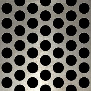 Round - Perforated - Carbon Steel - 16340116 | McNICHOLS®