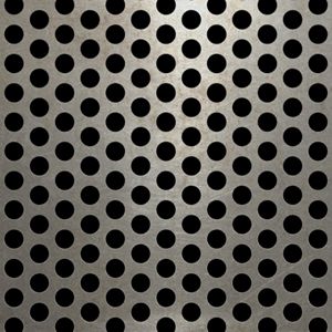 3//8/" Staggered Centers 1//4/" Perfs 16g x 48/" x 120/" Perforated Steel Sheet