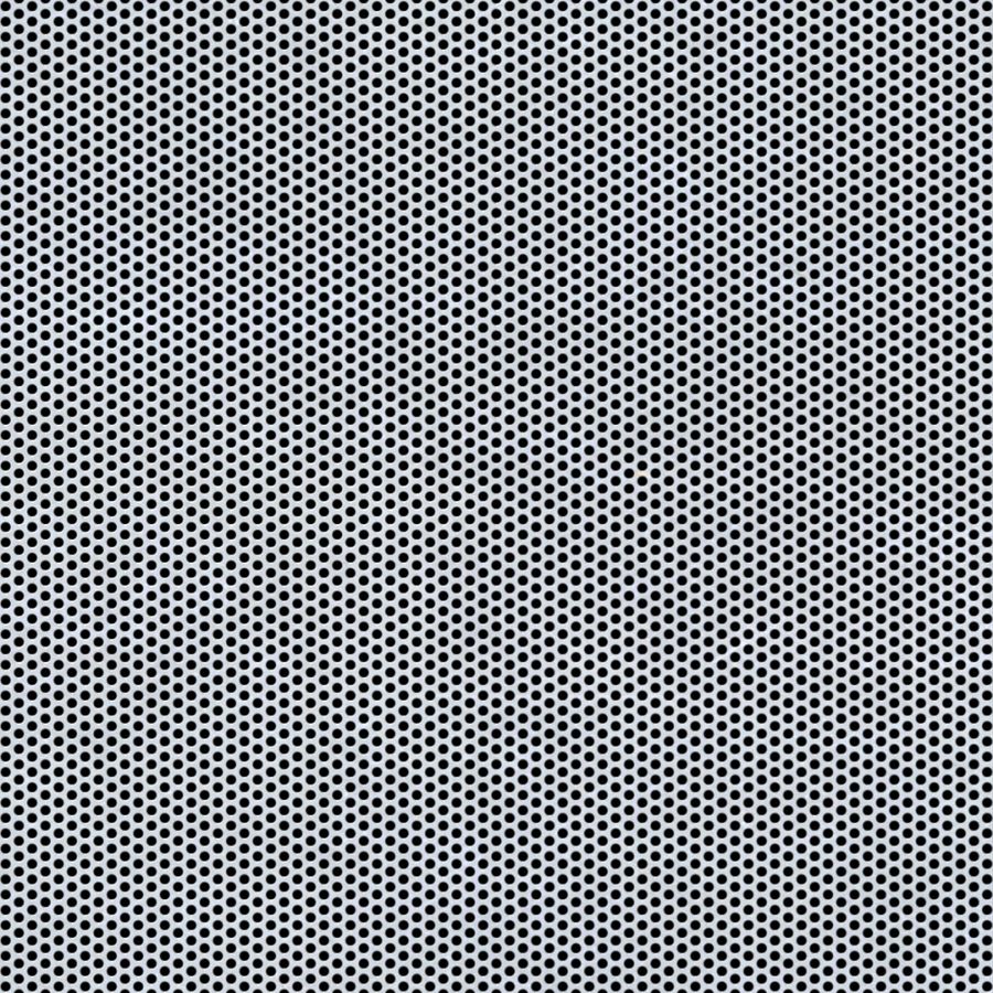 McNICHOLS® Perforated Metal Round, Aluminum, Alloy 3003-H14, .0320" Thick (20 Gauge), 1/16" Round on 3/32" Staggered Centers, 40% Open Area McNICHOLS® Perforated Metal Round, Aluminum, Alloy 3003-H14, .0320" Thick (20 Gauge), 1/16" Round on 3/32" Staggered Centers, 40% Open Area