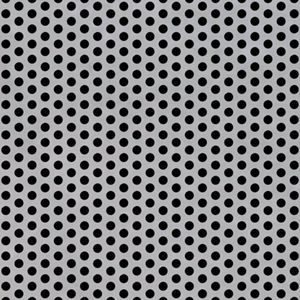 Perforated Steel Sheet 3/8" Staggered Centers 1/4" Perfs 16g x 24" x 72" 