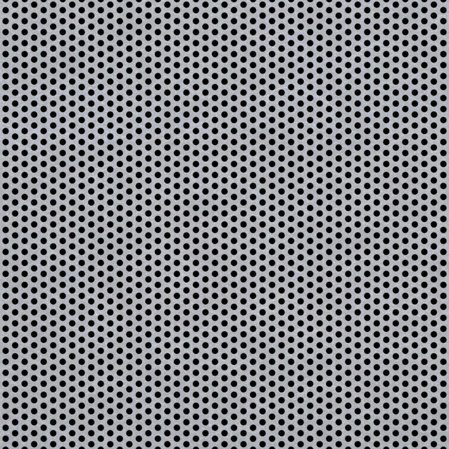 McNICHOLS® Perforated Metal Round, Aluminum, Alloy 3003-H14, .0800" Thick (12 Gauge), 3/32" Round on 5/32" Staggered Centers, 33% Open Area McNICHOLS® Perforated Metal Round, Aluminum, Alloy 3003-H14, .0800" Thick (12 Gauge), 3/32" Round on 5/32" Staggered Centers, 33% Open Area