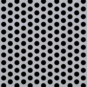 Round - Perforated - Aluminum - 17389112 | McNICHOLS®