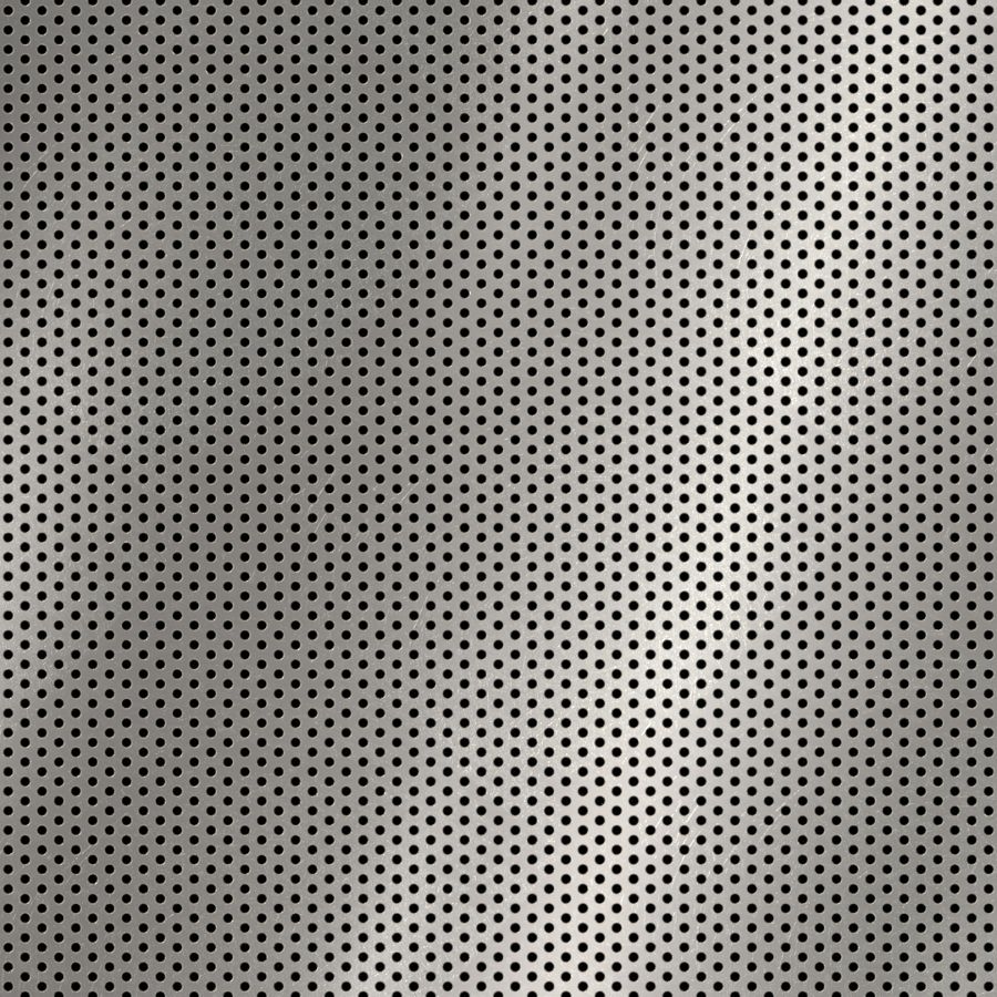 McNICHOLS® Perforated Metal Round, Stainless Steel, Type 304, 18 Gauge (.0500" Thick), 1/16" Round on 1/8" Staggered Centers, 23% Open Area McNICHOLS® Perforated Metal Round, Stainless Steel, Type 304, 18 Gauge (.0500" Thick), 1/16" Round on 1/8" Staggered Centers, 23% Open Area