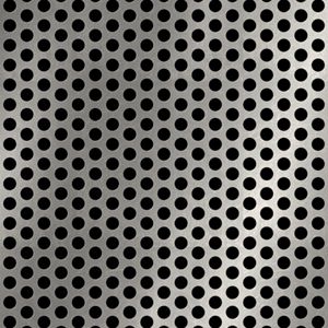 Round - Perforated - Stainless Steel - 18143811 | McNICHOLS®