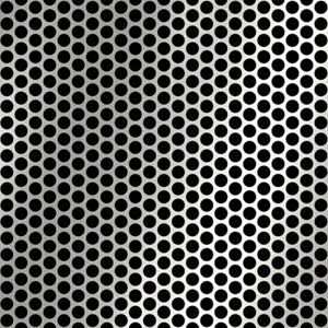 Round - Perforated - Stainless Steel - 18145122
