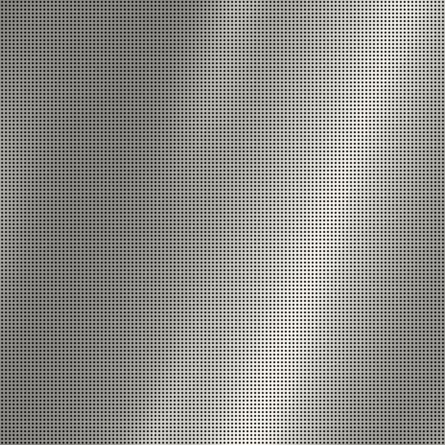 McNICHOLS® Perforated Metal Round, Stainless Steel, Type 304, 26 Gauge (.0187" Thick), 0.033" Round on 0.055" Straight Centers, 28% Open Area McNICHOLS® Perforated Metal Round, Stainless Steel, Type 304, 26 Gauge (.0187" Thick), 0.033" Round on 0.055" Straight Centers, 28% Open Area