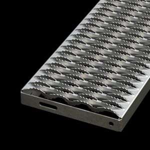 Plank Grating - Stair Treads - Carbon - 26T41512 | McNICHOLS®