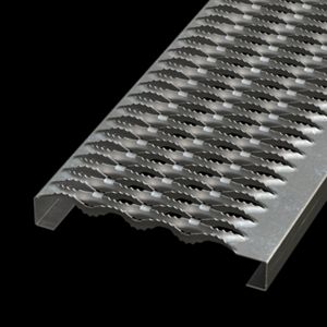 GRIP STRUT® - Stair Tread Plank - Galvanized - 24N41514 | McNICHOLS®