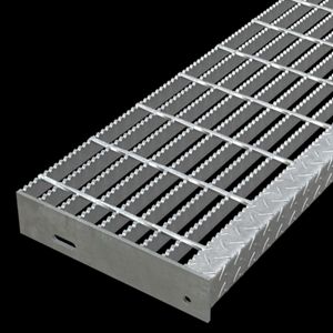 Standard-Duty Welded Bar Grating Stair Treads | McNICHOLS®