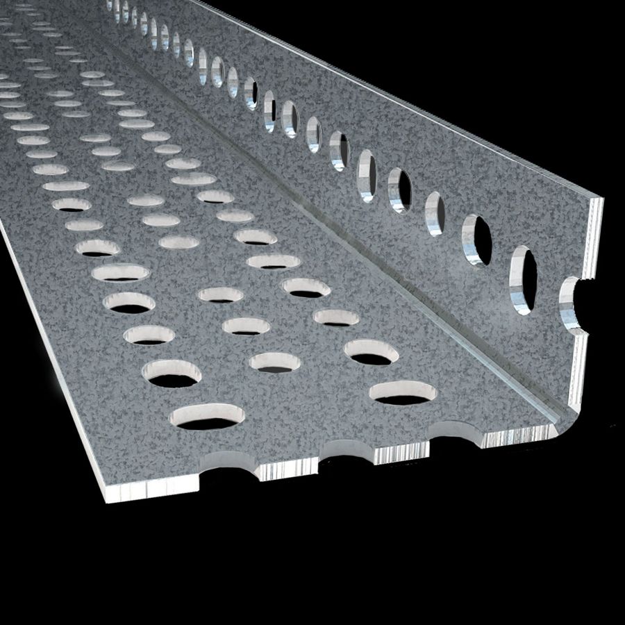 McNICHOLS® Structural Shapes Slotted Angles, FLEX ANGLE®, Galvanized, Pre-Galvanized, 12 Gauge (.1084" Thick), Slotted Angles (1-1/2" Leg x 3" Leg) McNICHOLS® Structural Shapes Slotted Angles, FLEX ANGLE®, Galvanized, Pre-Galvanized, 12 Gauge (.1084" Thick), Slotted Angles (1-1/2" Leg x 3" Leg)