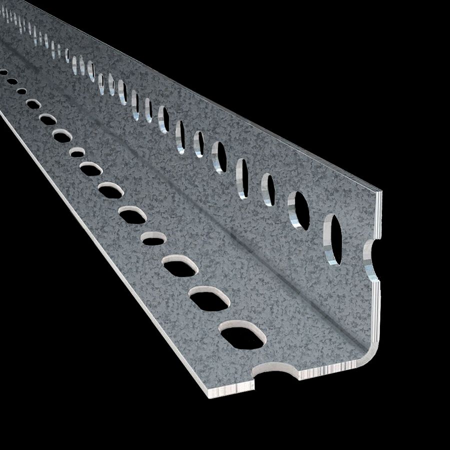 McNICHOLS® Structural Shapes Slotted Angles, Heavy-Duty, FLEX ANGLE®, Galvanized Steel, Pre-Galvanized, 14 Gauge (.0785" Thick), Heavy-Duty Slotted 90° Angle Bundle, Equal Legs (1-1/2" Leg x 1-1/2" Leg) McNICHOLS® Structural Shapes Slotted Angles, Heavy-Duty, FLEX ANGLE®, Galvanized Steel, Pre-Galvanized, 14 Gauge (.0785" Thick), Heavy-Duty Slotted 90° Angle Bundle, Equal Legs (1-1/2" Leg x 1-1/2" Leg)
