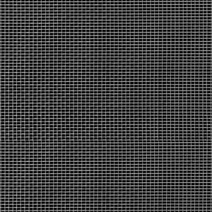 McNICHOLS&reg; Wire Mesh Rectangular, INSECT SCREEN 3366, Aluminum, Bright Aluminum Alloy, Woven - Plain Weave, 18 x 16 Mesh (Rectangular), 0.0446" x 0.0515" Opening (Rectangular), 0.011" Thick (33-1/2 Gauge) Wire Diameter, 66% Open Area