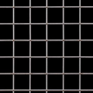 McNICHOLS® Wire Mesh Square, Stainless Steel, Type 316, Welded - Trimmed, 1 x 1 Mesh (Square), 0.9200" x 0.9200" Opening (Square), 0.080" Thick (14 Gauge) Wire Diameter, 85% Open Area