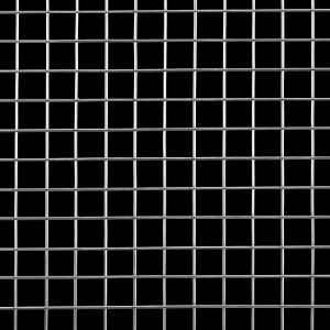 McNICHOLS&reg; Wire Mesh Square, Stainless Steel, Type 316, Welded - Trimmed, 2 x 2 Mesh (Square), 0.4530" x 0.4530" Opening (Square), 0.047" Thick (18 Gauge) Wire Diameter, 82% Open Area