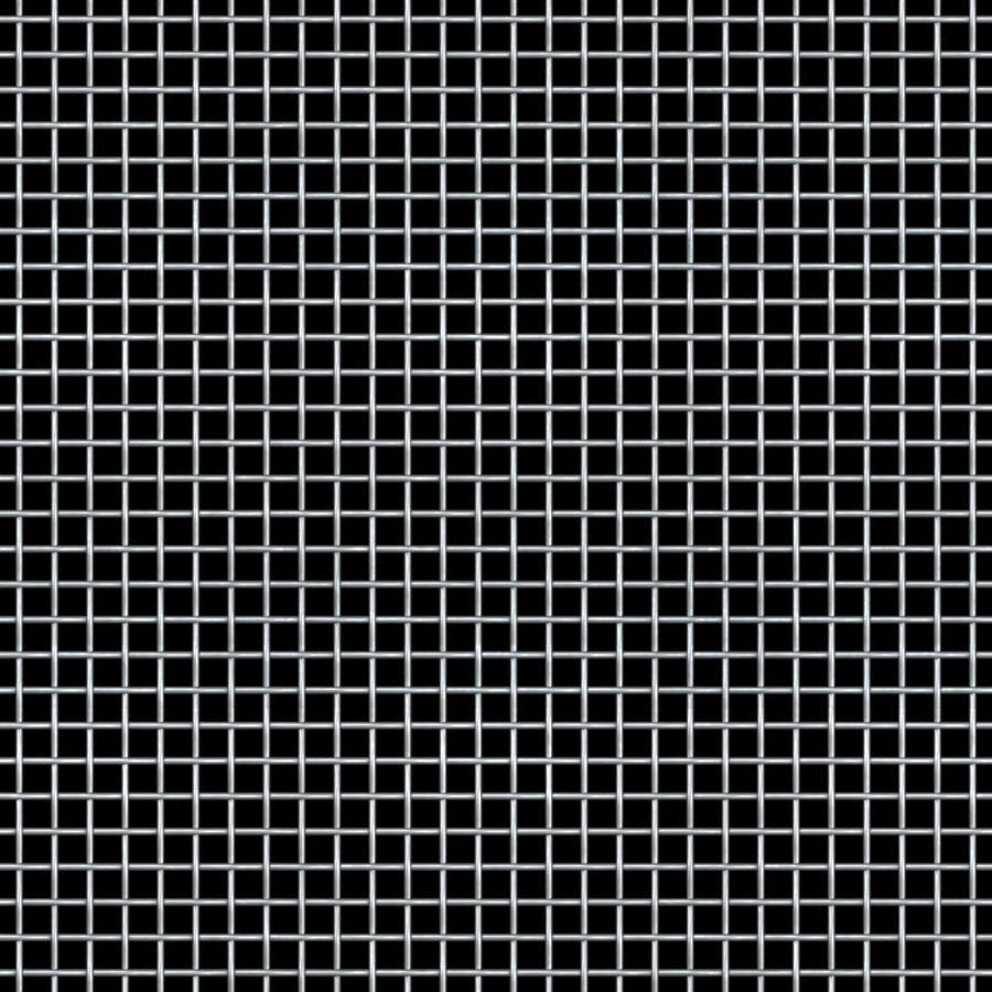 McNICHOLS® Wire Mesh Square, HARDWARE & INDUSTRIAL CLOTH, Galvanized Steel, Hot Dipped, Woven - Plain Weave, 4 x 4 Mesh (Square), 0.2030" x 0.2030" Opening (Square), 0.047" Thick (18 Gauge) Wire Diameter, 66% Open Area McNICHOLS® Wire Mesh Square, HARDWARE & INDUSTRIAL CLOTH, Galvanized Steel, Hot Dipped, Woven - Plain Weave, 4 x 4 Mesh (Square), 0.2030" x 0.2030" Opening (Square), 0.047" Thick (18 Gauge) Wire Diameter, 66% Open Area