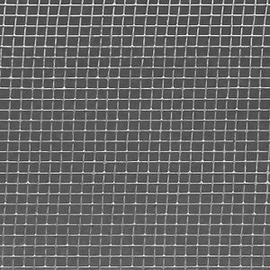 McNICHOLS&reg; Wire Mesh Square, HARDWARE & INDUSTRIAL CLOTH 2775, Galvanized Steel, Hot Dipped, Woven - Plain Weave, 8 x 8 Mesh (Square), 0.1080" x 0.1080" Opening (Square), 0.017" Thick (27-1/4 Gauge) Wire Diameter, 75% Open Area
