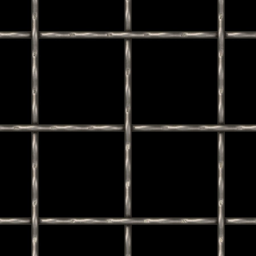 McNICHOLS® Wire Mesh Square, Carbon Steel, Cold Rolled, Woven - Intercrimp Weave, I5I5 Crimp Style, 3.0000" x 3.0000" Opening (Square), 0.250" Thick (2-3/4 Gauge) Wire Diameter, 85% Open Area McNICHOLS® Wire Mesh Square, Carbon Steel, Cold Rolled, Woven - Intercrimp Weave, I5I5 Crimp Style, 3.0000" x 3.0000" Opening (Square), 0.250" Thick (2-3/4 Gauge) Wire Diameter, 85% Open Area
