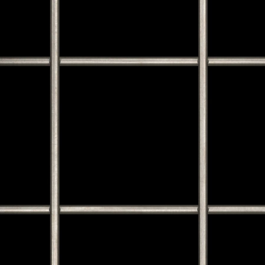 McNICHOLS® Wire Mesh Square, Carbon Steel, Cold Rolled, Welded - Trimmed, 4" x 4" Mesh (Square), 3.7500" x 3.7500" Opening (Square), 0.250" Thick (2-3/4 Gauge) Wire Diameter, 90% Open Area McNICHOLS® Wire Mesh Square, Carbon Steel, Cold Rolled, Welded - Trimmed, 4" x 4" Mesh (Square), 3.7500" x 3.7500" Opening (Square), 0.250" Thick (2-3/4 Gauge) Wire Diameter, 90% Open Area