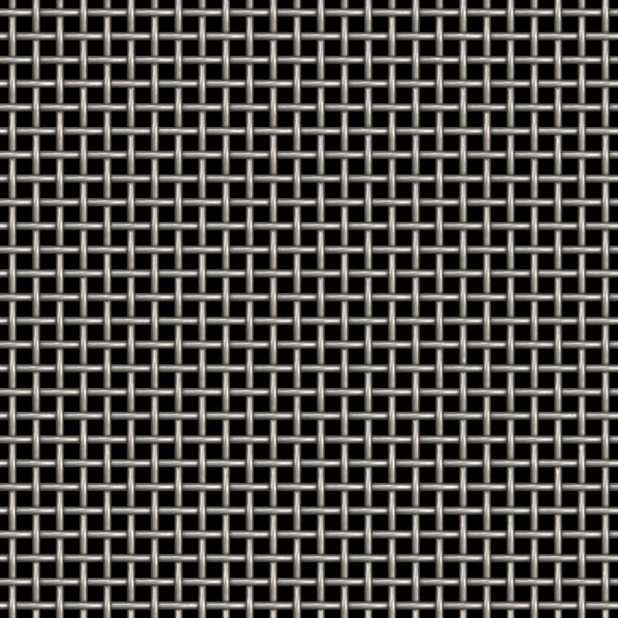 McNICHOLS® Wire Mesh Square, Carbon Steel, Cold Rolled, Woven - Plain Weave, 4 x 4 Mesh (Square), 0.1700" x 0.1700" Opening (Square), 0.080" Thick (14 Gauge) Wire Diameter, 46% Open Area McNICHOLS® Wire Mesh Square, Carbon Steel, Cold Rolled, Woven - Plain Weave, 4 x 4 Mesh (Square), 0.1700" x 0.1700" Opening (Square), 0.080" Thick (14 Gauge) Wire Diameter, 46% Open Area