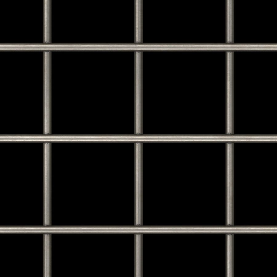 McNICHOLS® Wire Mesh Square, Carbon Steel, Cold Rolled, Welded - Trimmed, 2" x 2" Mesh (Square), 1.8130" x 1.8130" Opening (Square), 0.187" Thick (6-1/4 Gauge) Wire Diameter, 82% Open Area McNICHOLS® Wire Mesh Square, Carbon Steel, Cold Rolled, Welded - Trimmed, 2" x 2" Mesh (Square), 1.8130" x 1.8130" Opening (Square), 0.187" Thick (6-1/4 Gauge) Wire Diameter, 82% Open Area