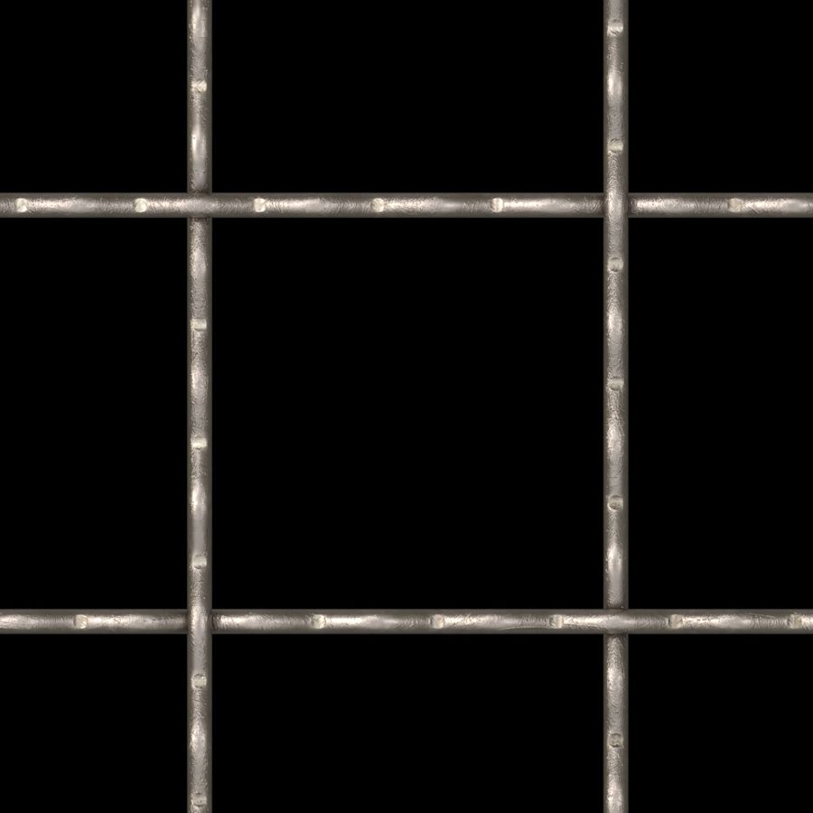 McNICHOLS® Wire Mesh Square, Carbon Steel, Cold Rolled, Woven - Intercrimp Weave, I7I7 Crimp Style, 4.0000" x 4.0000" Opening (Square), 0.250" Thick (2-3/4 Gauge) Wire Diameter, 89% Open Area McNICHOLS® Wire Mesh Square, Carbon Steel, Cold Rolled, Woven - Intercrimp Weave, I7I7 Crimp Style, 4.0000" x 4.0000" Opening (Square), 0.250" Thick (2-3/4 Gauge) Wire Diameter, 89% Open Area