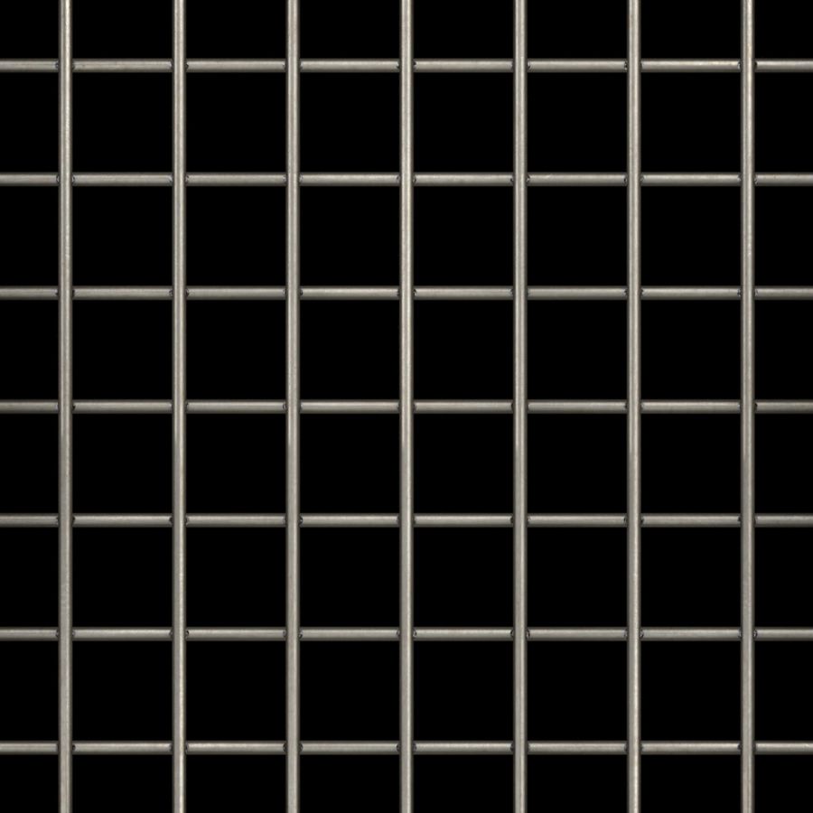 McNICHOLS® Wire Mesh Square, Carbon Steel, Cold Rolled, Welded - Trimmed, 1 x 1 Mesh (Square), 0.8800" x 0.8800" Opening (Square), 0.120" Thick (11 Gauge) Wire Diameter, 77% Open Area McNICHOLS® Wire Mesh Square, Carbon Steel, Cold Rolled, Welded - Trimmed, 1 x 1 Mesh (Square), 0.8800" x 0.8800" Opening (Square), 0.120" Thick (11 Gauge) Wire Diameter, 77% Open Area